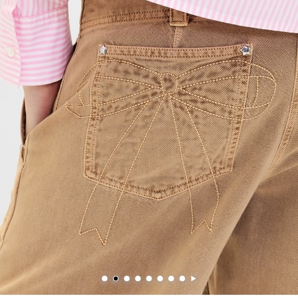 GAP X Sandy Liang Low Rise Utility Pants 8